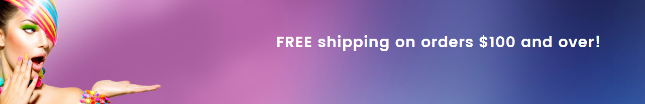 Free Shipping when you spend $100